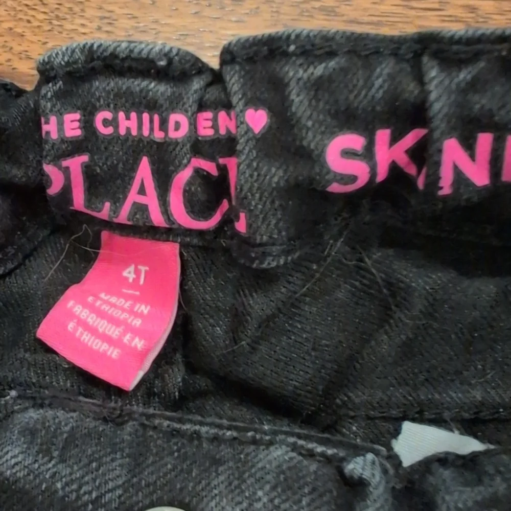 Girls The Children's Place black skinny jeans size 4T